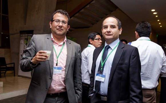 DENYS PARRA EXPOSED AT THE II TAILINGS CONGRESS