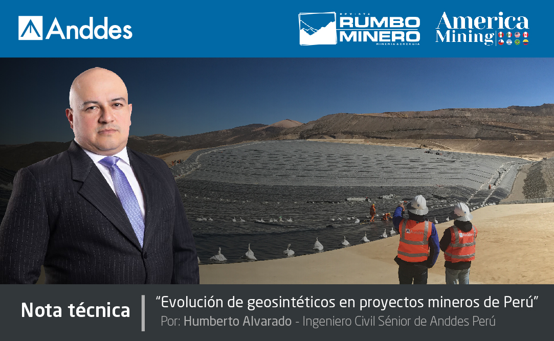 Evolution of geosynthetics in mining projects in Peru