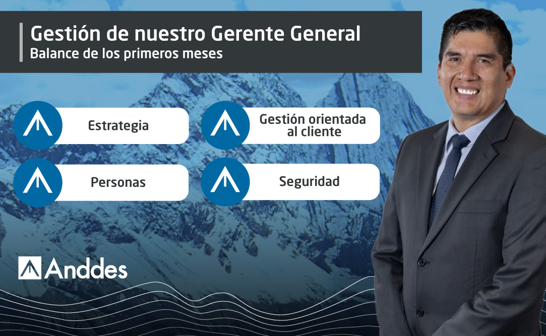Balance of the management of our General Manager, Anddes Peru