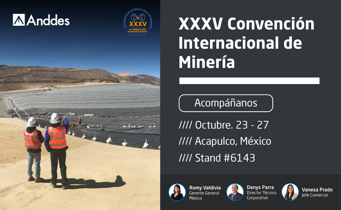 Anddes at XXXV Convención Internacional de Minería